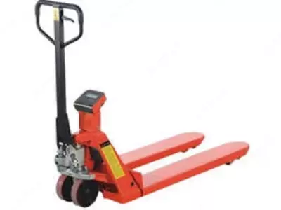 Ручная гидравлическая тележка с весами