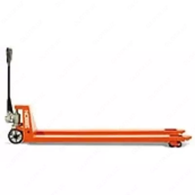 Ручная гидравлическая тележка с длинными вилами - по запросу