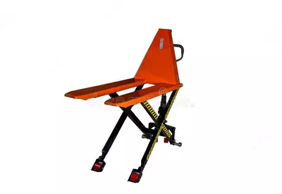 Ручная гидравлическая тележка с ножничным механизмом подъема