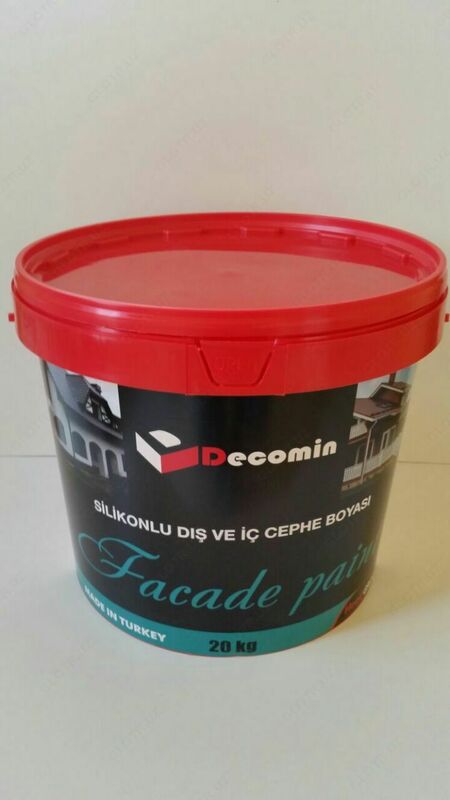 DECOMIN FACADE - СИЛИКОНОВАЯ ФАСАДНАЯ КРАСКА 20 КГ