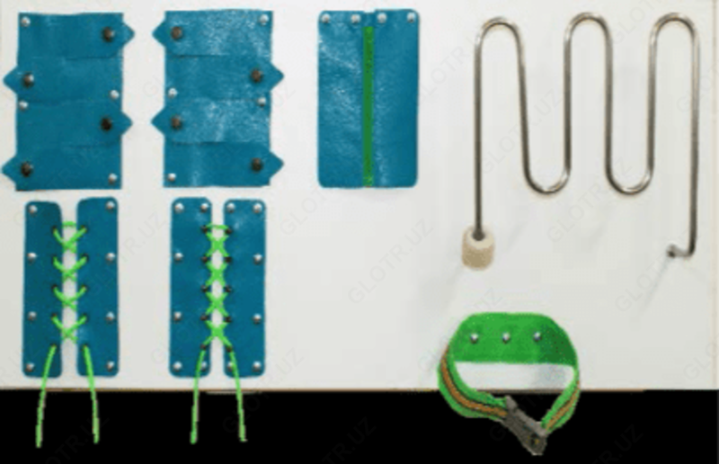 Qolda ishlaydigan mahorat stendi - Kiyim