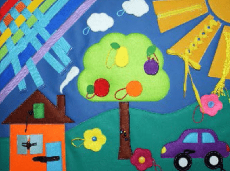 Qo'lda mahorat stendi - bolalar