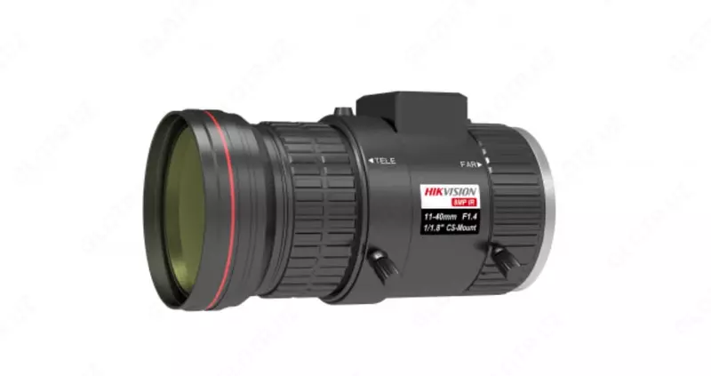 Объектив с автоматической диафрагмой "Hikvision HV1140D-8MPIR" 11-40 мм (Распознавание лиц)