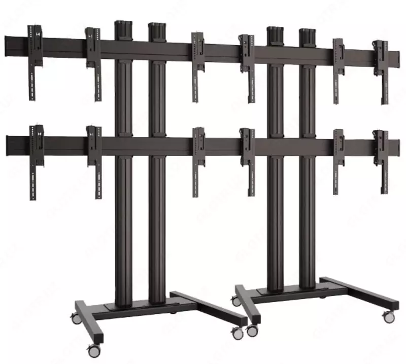 Ochiq mobil stend "Pedestal" video devorlar va monitorlar uchun 2 x 2 m - по запросу