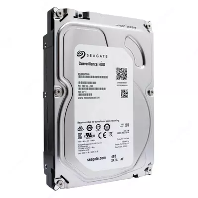 Жесткий диск SATA-3 "Seagate Surveillance" 4 ТБ (ST4000VX000-520)