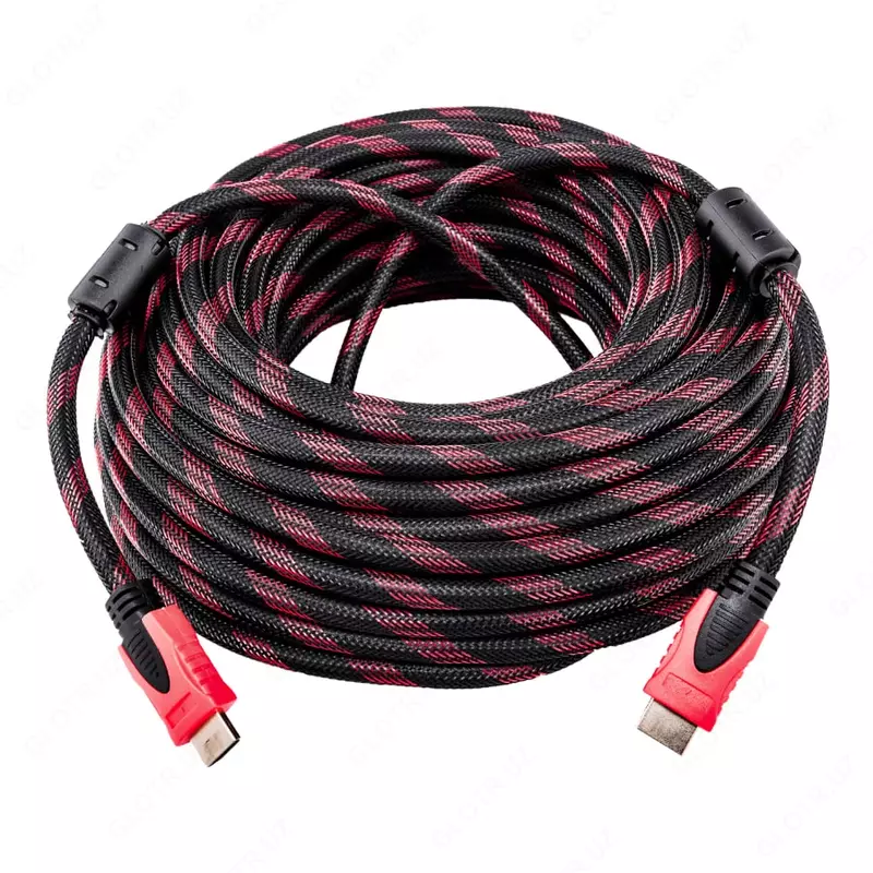 Аудио/видео Кабель Hdmi в тканевой оплетке 1080р (20 м)