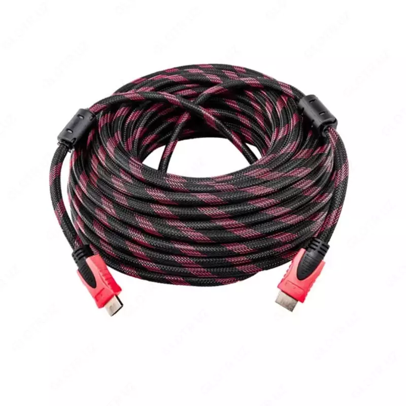 Аудио/видео Кабель Hdmi в тканевой оплетке 1080р (15 м)