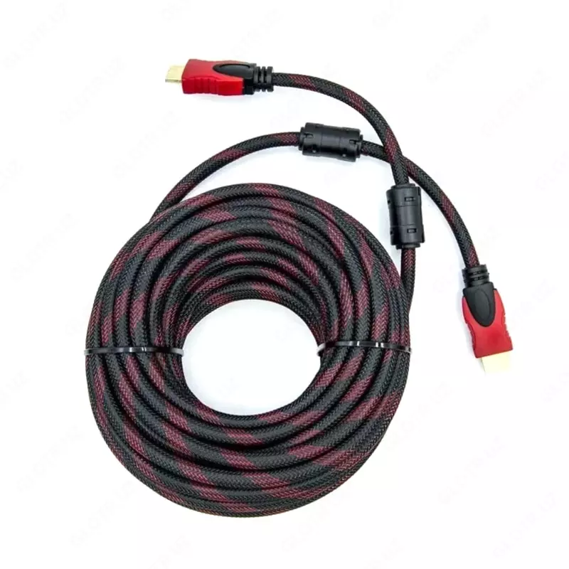 Аудио/видео Кабель Hdmi в тканевой оплетке 1080р (10 м)