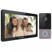 IP-видеодомофон 10" "HIKVISION DS-KH8520-WTE1 + DS-KV6103-PE1" (Wi-Fi)
