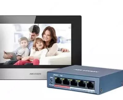 Комплект видеодомофона "Hikvision DS-KIS602" (Wi-Fi) - 2 000 000 сум / комплект