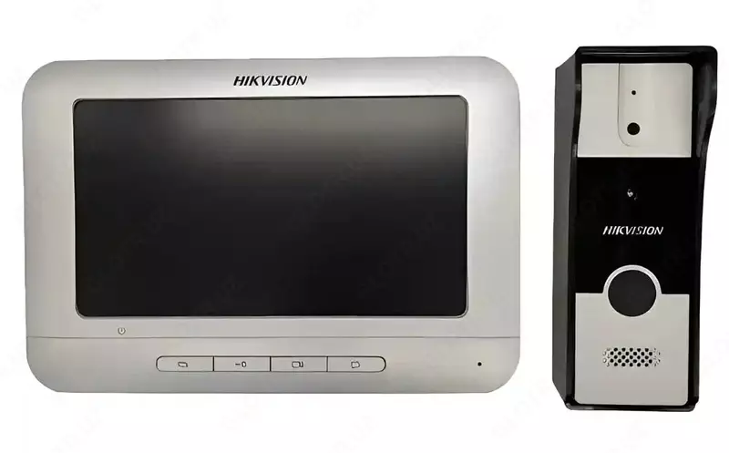 Комплект HD Видеодомофона 7″ "Hikvision DS-KIS202Т" - 750 000 сум