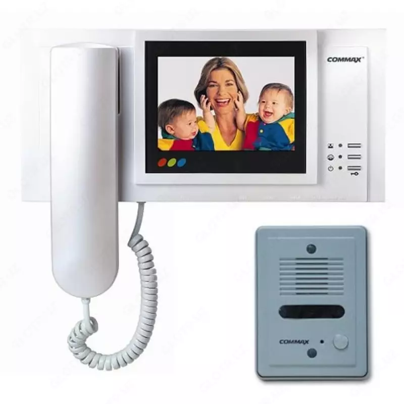Аналоговый Видеодомофон с трубкой 5" "Commax CDV-50 + DR-2G" (Белый)