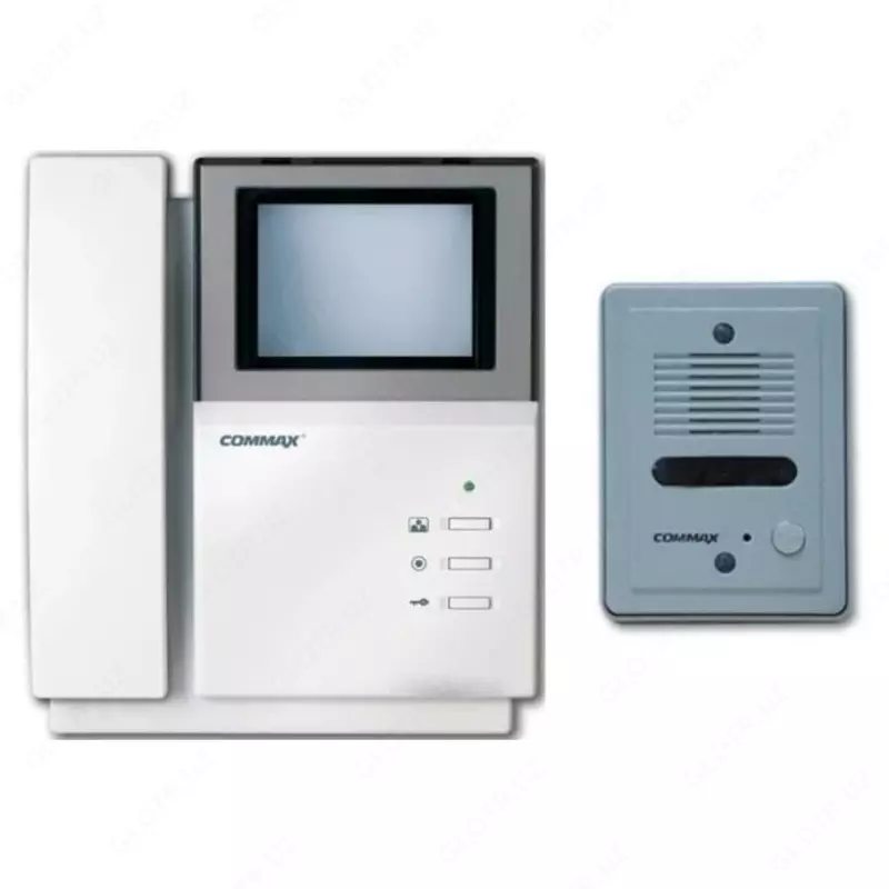 Аналоговый Видеодомофон с трубкой 4" "Commax DPV-4HP + DR-2G" (Белый)
