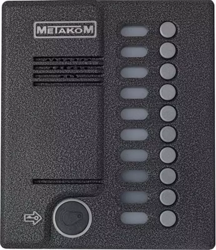 Вызывная аудио-панель "МЕТАКОМ МК10.2-RFE" прямая адресация (Россия) - 1 425 000 сум