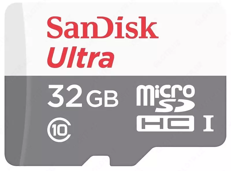 Карта памяти "SanDisk Ultra" micro SDHC/micro SDXC UHS-I 32GB (Арт - SDSQUA4-032G-GN6MA) - 57 000 сум