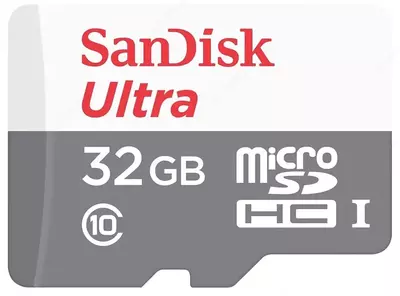 Карта памяти "SanDisk Ultra" micro SDHC/micro SDXC UHS-I 32GB (Арт - SDSQUA4-032G-GN6MA) - 57 000 сум / упаковка