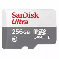 Карта памяти "SanDisk Ultra" micro SDHC/micro SDXC UHS-I 256GB (Арт - SDSQUAR-256G-GN6MA) - 236 000 сум