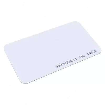 Идентификационная магнитная карта "Mifare 1k" (пластик)