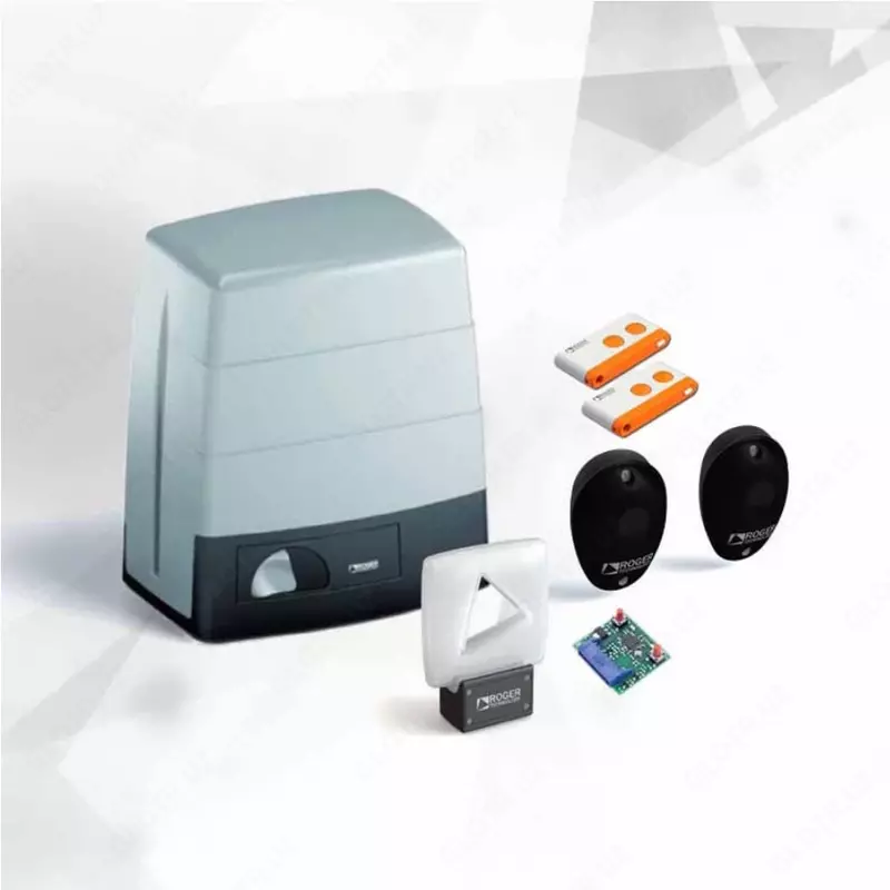 Комплект автоматики для откатных ворот "ROGER KIT M30/326" с приводом