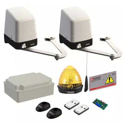 Комплект автоматики для распашных ворот "ROGER SET H23/284" (с приводом)