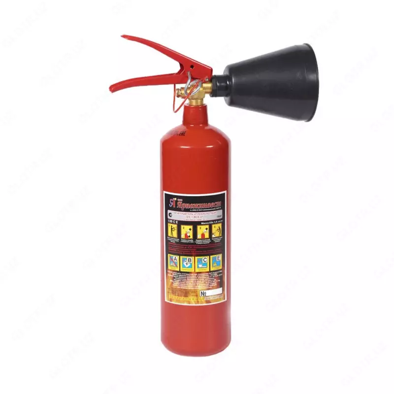 Огнетушитель углекислотный ОУ-2 (2 кг)