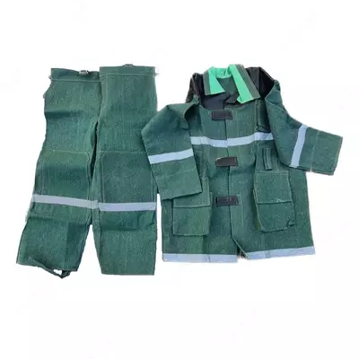 Боевая одежда пожарных "Боевка" с отражателями и защитой плеч (Комплект)