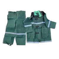 Боевая одежда пожарных "Боевка" с отражателями и защитой плеч (Комплект)