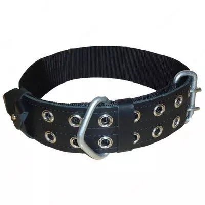 Пояс пожарного с креплением для карабина 350 кг (Черный)