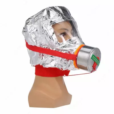 Oz-ozini qutqaruvchi filtrlash / gaz niqobi (kumush)