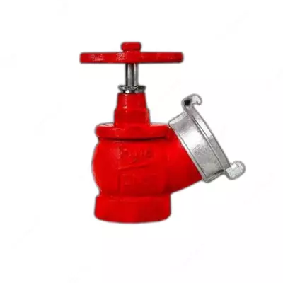 Пожарный рукавной Вентиль КПЛ — Кран угловой 50 (Латунь) Россия - 161 000 сум / комплект