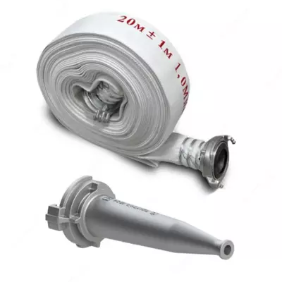 Пожарный рукав "Премиум" Д-77-16 (Белый) Россия