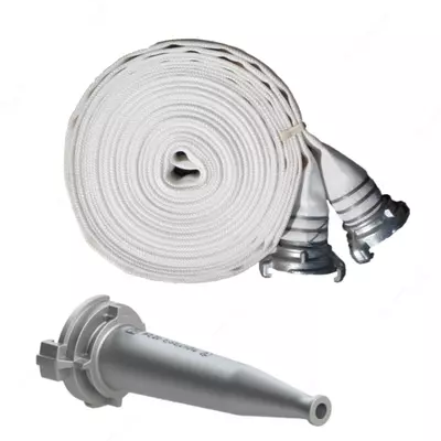 Пожарный рукав Д-51-20 (Белый)