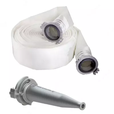 Пожарный рукав Д-51-16 (Белый)