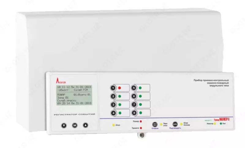 Приемно-контрольный прибор Гранд Магистр 8 (версия 3.1) - 1 553 000 сум