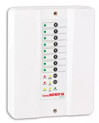 Приемно-контрольный прибор Гранд Магистр 8А - 828 000 сум / комплект