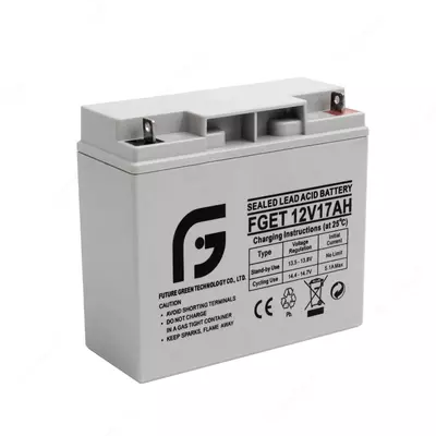 Аккумулятор FGET-12v 17AH (Свинцово-кислотный) Белый - 432 000 сум / шт.