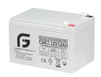 Аккумулятор FGET-12v 12AH (Свинцово-кислотный) Белый