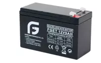 Аккумулятор FGET-12v 9AH (Свинцово-кислотный) Черный