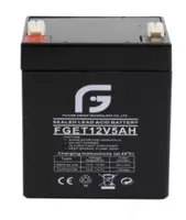 Аккумулятор FGET-12v 5AH (Свинцово-кислотный) Черный