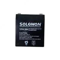 Гелевый Аккумулятор Solomon -12v 4.5AH (Свинцово-кислотный) Черный - 119 000 сум