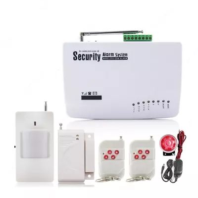 Охранно-пожарная сигнализация GSM "Security Alarm System" (Комплект)
