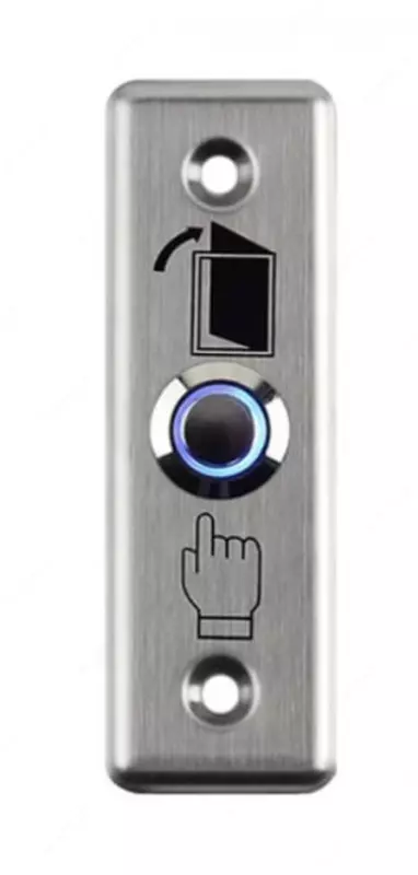 Металлическая Кнопка выхода ACM-K5A с NO/NC/COM контактами (врезная)