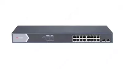 "HIKVISION DS-3E0518P-E/M" POE bilan boshqarilmaydigan Switch 16 port