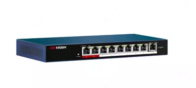 Неуправляемый Коммутатор  8 портов с PoE "HIKVISION DS-3E0109P-E/M"