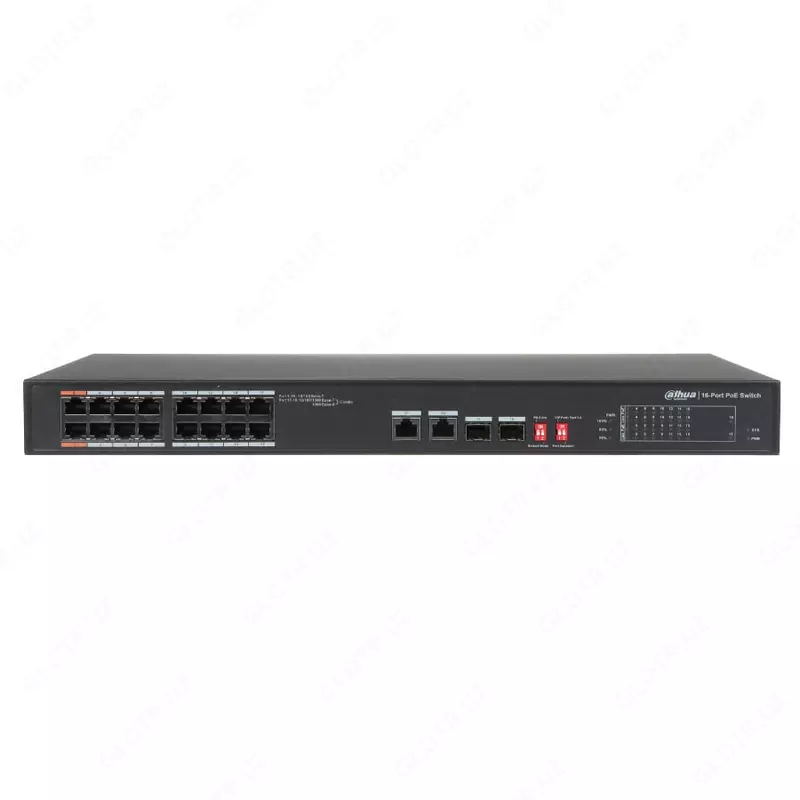 PoE коммутатор 2-го уровня "DAHUA DH-PFS3218-16ET-135" 16 портов (SWITCH)
