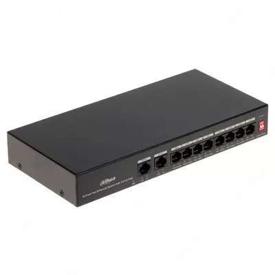 PoE kaliti "DAHUA DH-PFS3010-8ET-65" 8 port (SWITCH)