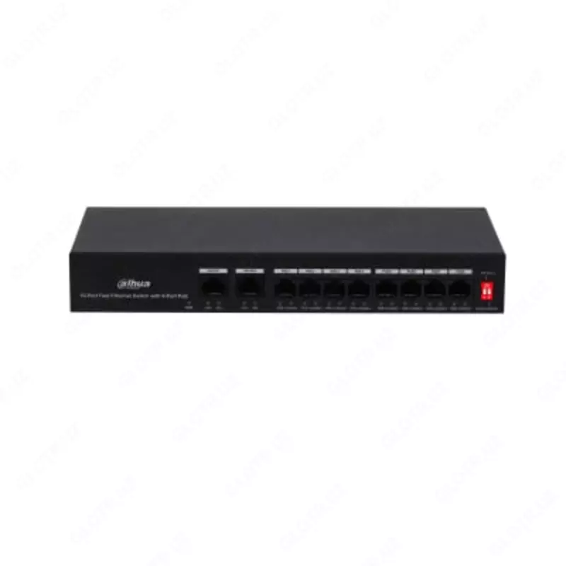 PoE коммутатор "DAHUA DH-PFS3010-8ET-65" 8 портов (SWITCH) - 478 000 сум