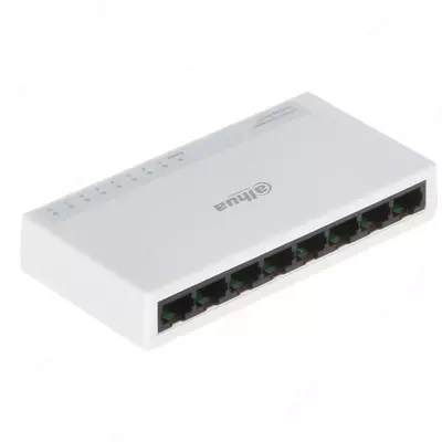Неуправляемый коммутатор "DAHUA DH-PFS3008-8ET-L" 8 портов