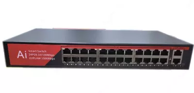 Неуправляемый коммутатор с РОЕ "CNB EF1024G" 26 портов (SWITCH)