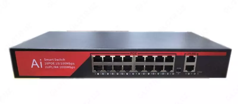 Неуправляемый коммутатор с РОЕ "CNB EF1016G" 18 портов (SWITCH)